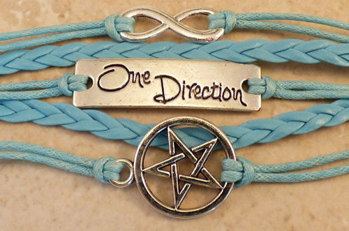 Armband blauw One Direction