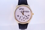 Horloge Who cares